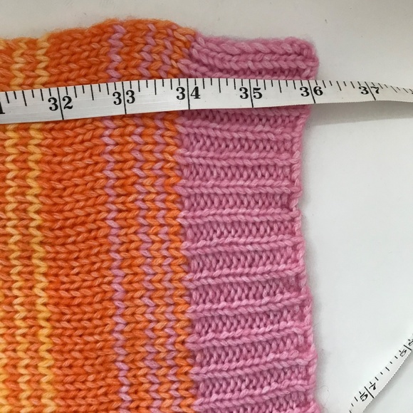 OLD NAVY Scarf and Hat Set Striped Rainbow NWT - Picture 13 of 15